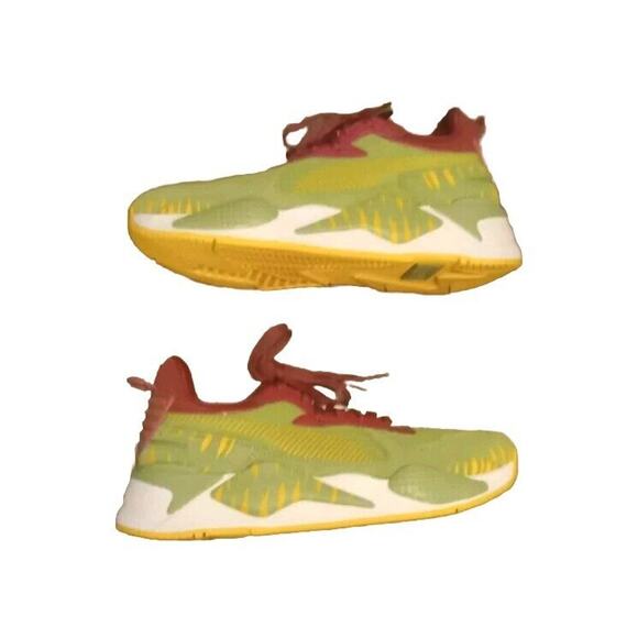 NWOB Puma Master Of The Universe RS-X Battle Cat RSX US 8 He Man Green  Burgundy